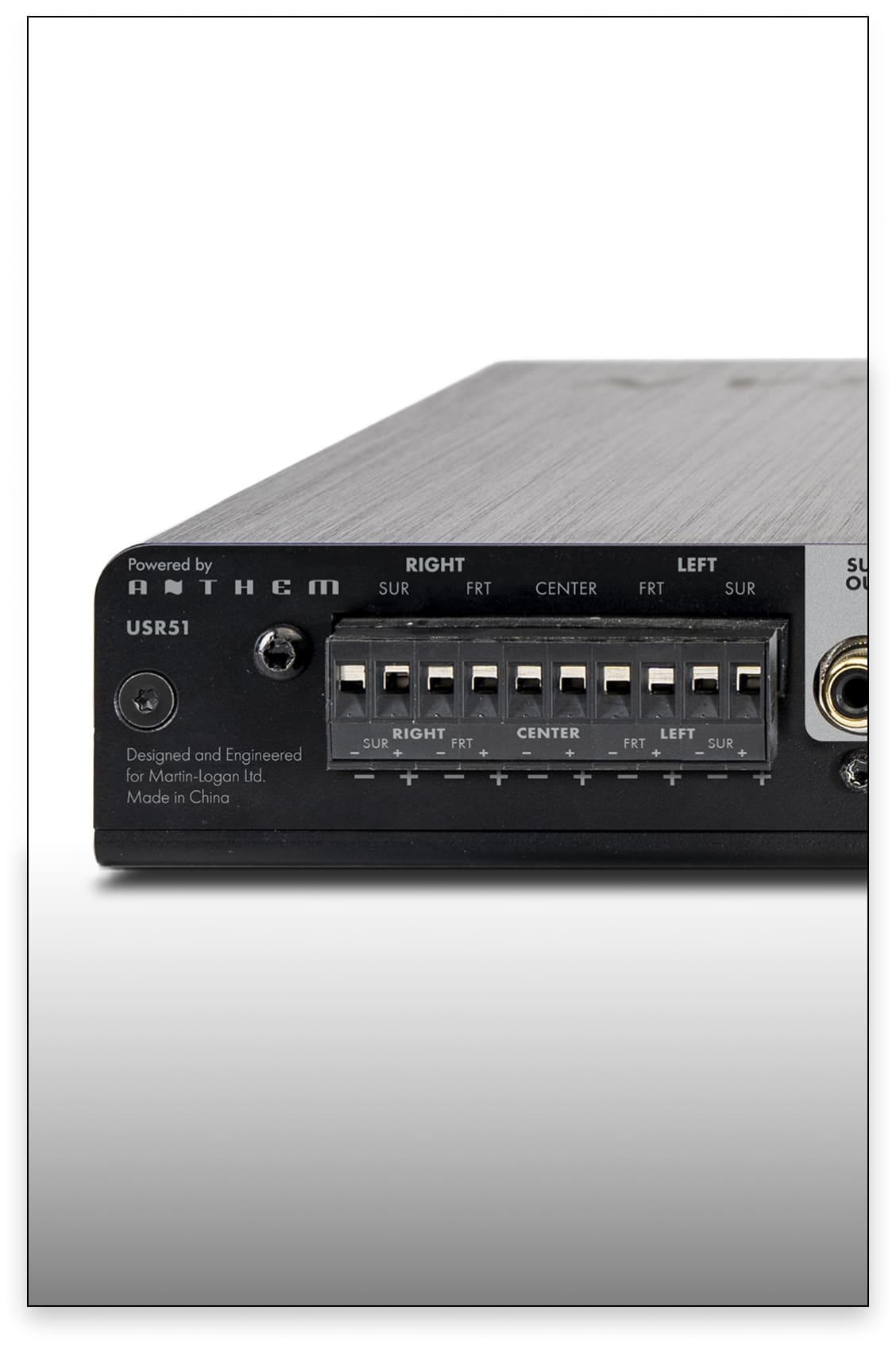 USR51 speaker terminal block
